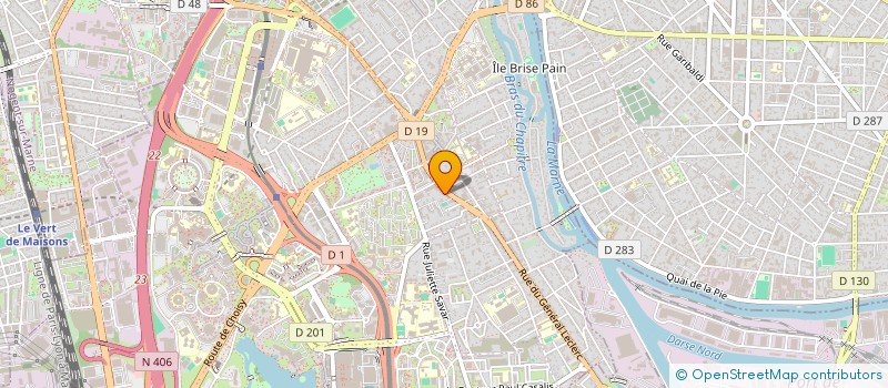 localisation de l'entreprise AGENCE DEPART INFORMATION LOGEMENT 94 à CRETEIL
