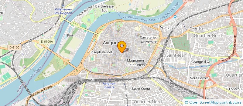 localisation de l'entreprise AGENCE DEPARTEMENTALE DE L'ATTRACTIVITE DE VAUCLUSE  AVIGNON