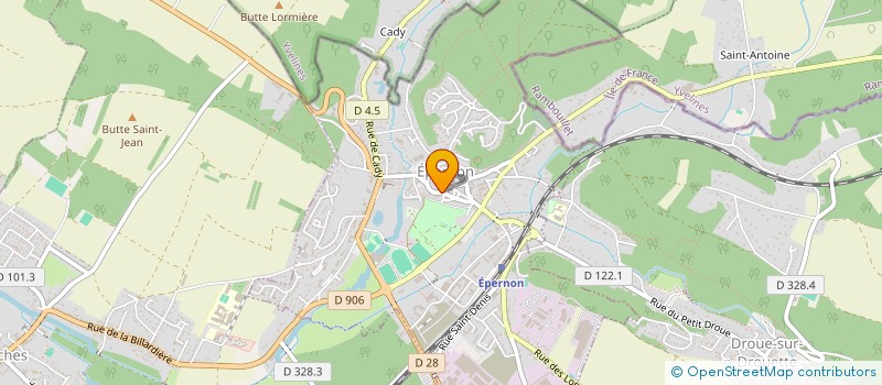 localisation de l'entreprise AGENCE DES ARCADES D 'EPERNON à EPERNON