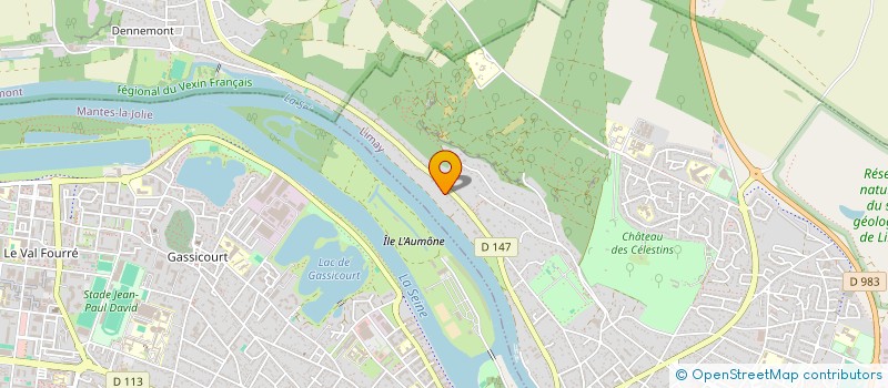 localisation de l'entreprise AGENCE DES BORDS DE SEINE  LIMAY