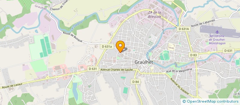 localisation de l'entreprise AGENCE DES CORDELIERS  GRAULHET