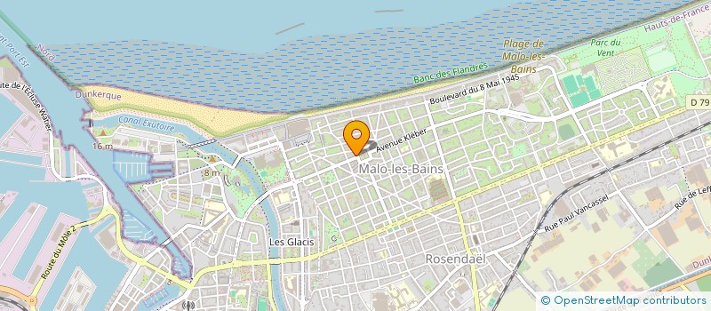 localisation de l'entreprise AGENCE DES DUNES à DUNKERQUE