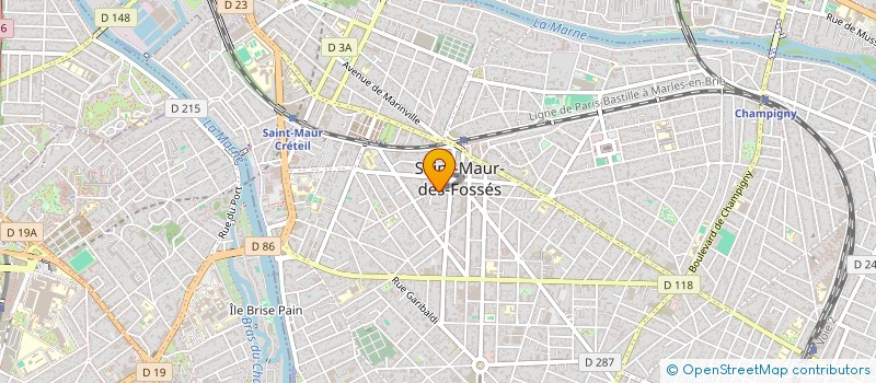 localisation de l'entreprise AGENCE DES FORMALITES DIDEROT à SAINT-MAUR-DES-FOSSES