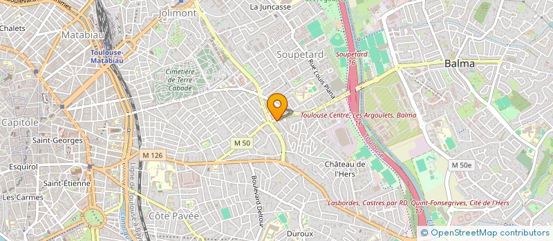 localisation de l'entreprise AGENCE DES FOURNILS à TOULOUSE