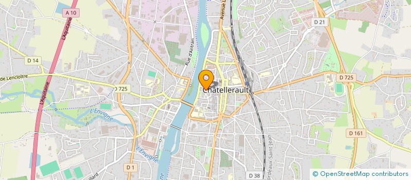 localisation de l'entreprise AGENCE DES HALLES à CHATELLERAULT