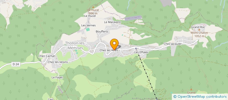 localisation de l'entreprise AGENCE DES MEMISES  THOLLON-LES-MEMISES