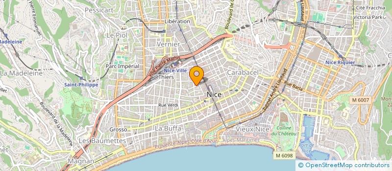 localisation de l'entreprise AGENCE DES PALAIS à NICE