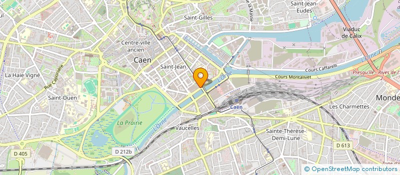 localisation de l'entreprise AGENCE DES QUAIS à CAEN