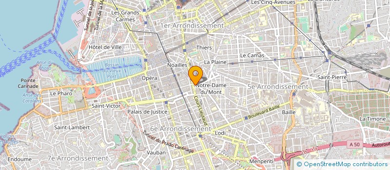 localisation de l'entreprise AGENCE DES TANNEURS à MARSEILLE