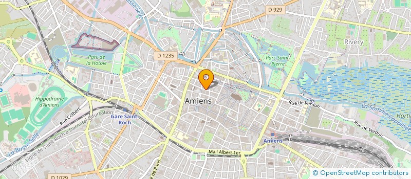 localisation de l'entreprise AGENCE DES TELECOM à AMIENS