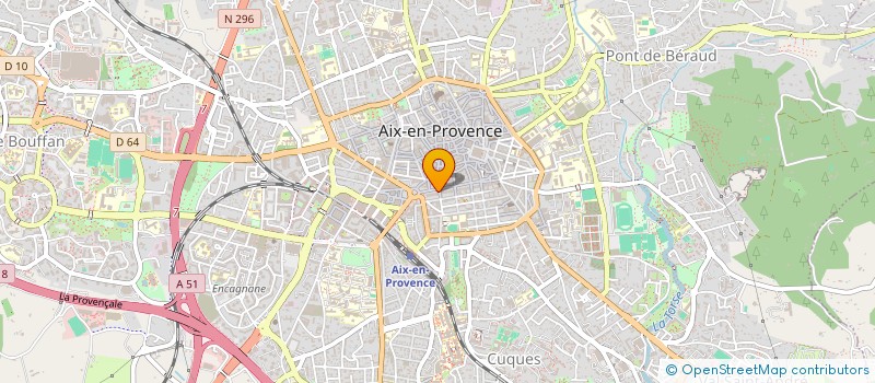 localisation de l'entreprise AGENCE DES THERMES SA  AIX-EN-PROVENCE
