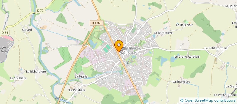 localisation de l'entreprise AGENCE DES TROIS PROVINCES IMMOBILIER à MONTAIGU-VENDEE