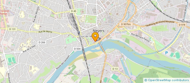 localisation de l'entreprise AGENCE DETECTION SECURITE DU CENTRE à NEVERS