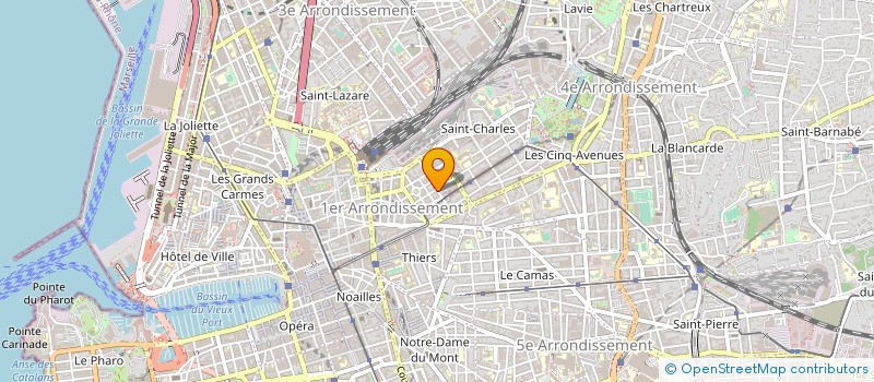 localisation de l'entreprise AGENCE DEVEL FORMA INFOR ADFIC à MARSEILLE