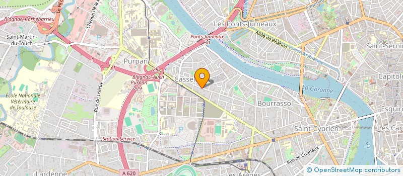 localisation de l'entreprise AGENCE DEVELOP COORDIN PARTENAR ECO SOCI à TOULOUSE