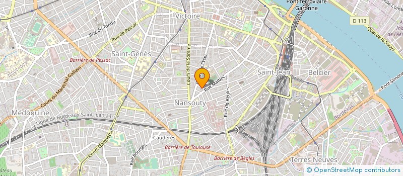 localisation de l'entreprise AGENCE DEVELOP DE L ACCES A L HABITAT à BORDEAUX