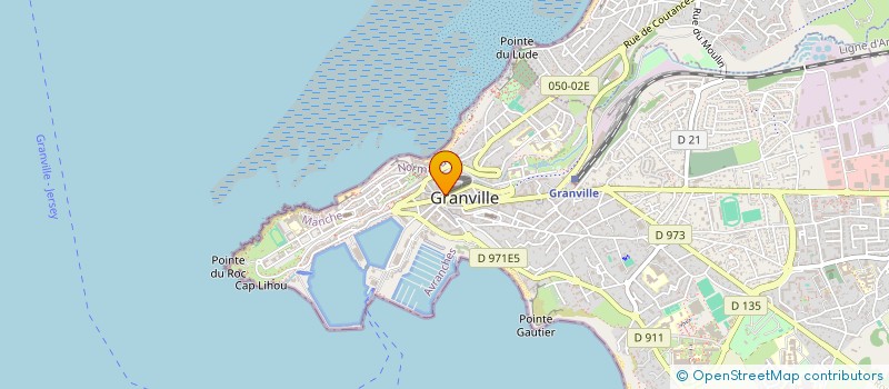 localisation de l'entreprise AGENCE DEVELOP DU TOURISME à GRANVILLE