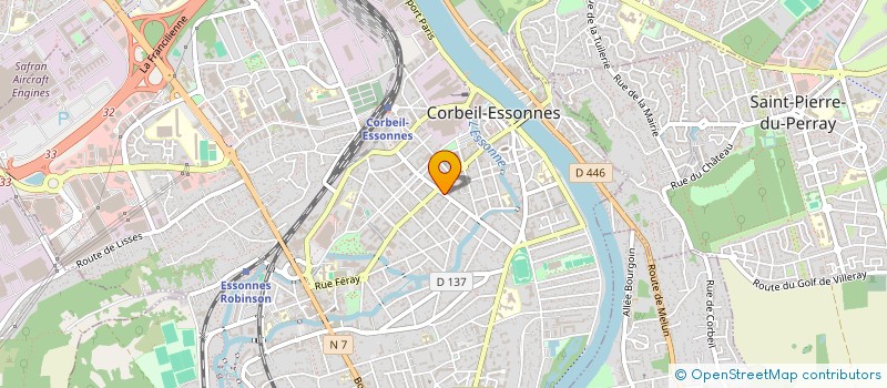 localisation de l'entreprise AGENCE DEVELOP ECONOMIQUE EMPLOI PERFORM à CORBEIL-ESSONNES
