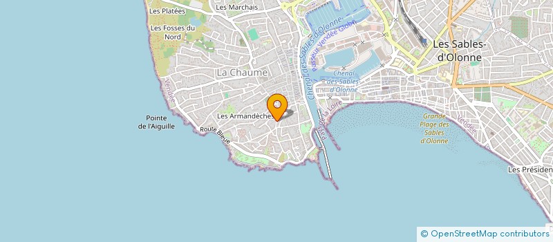 localisation de l'entreprise AGENCE DEVELOP FIDELISATION CLIENTELE à LES SABLES D'OLONNE