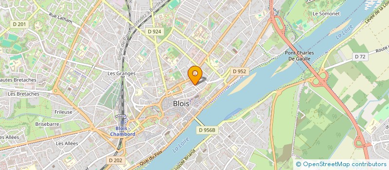 localisation de l'entreprise AGENCE DEVELOPPEMENT ECONOMIQUE DE BLOIS  BLOIS