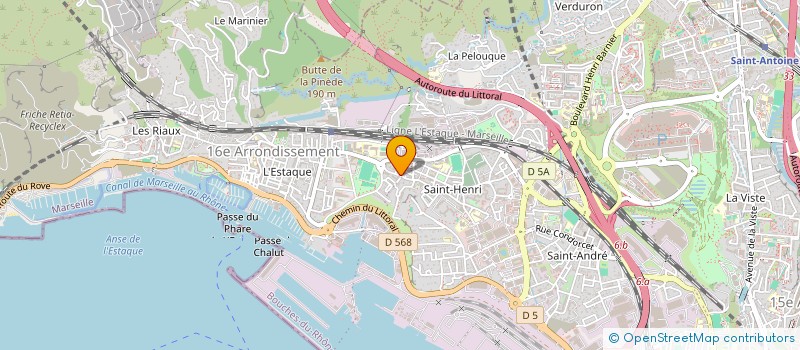 localisation de l'entreprise AGENCE DEVELOPPEMENT ETUDE URBAIN SOCIAL à MARSEILLE