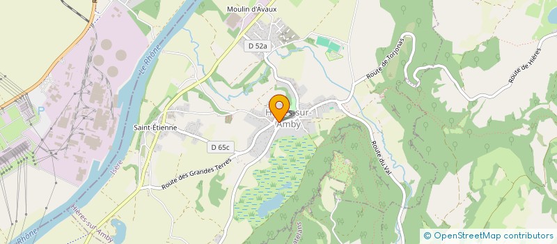 localisation de l'entreprise AGENCE DEVELOPPEMENT HADRIEN  HIERES-SUR-AMBY