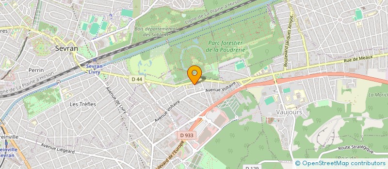 localisation de l'entreprise AGENCE DEVELOPPEMENT PARTENAIRE à LIVRY-GARGAN