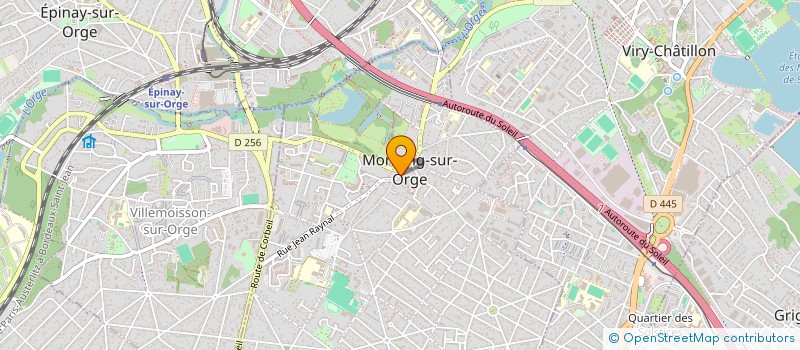 localisation de l'entreprise AGENCE DHIEUX-DENIS  MORSANG-SUR-ORGE