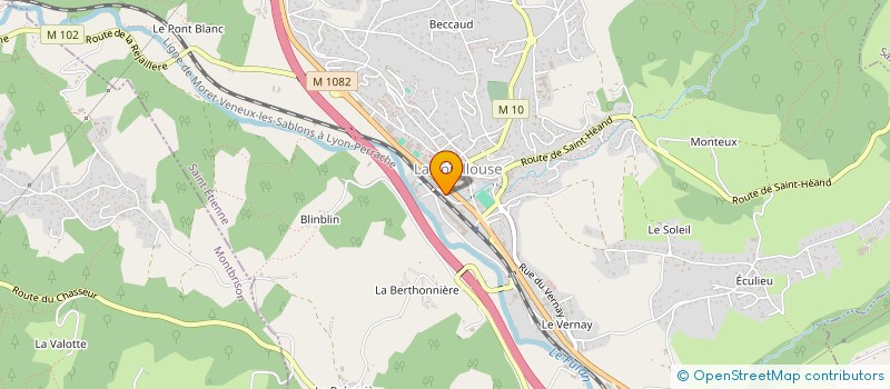 localisation de l'entreprise AGENCE DIAGNOSTIC IMMOBILIER  LE BOURGET-DU-LAC