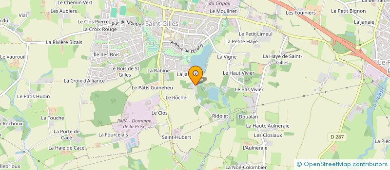 localisation de l'entreprise AGENCE DIAGNOSTIC OUEST à SAINT-GILLES