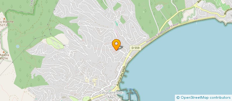 localisation de l'entreprise AGENCE DIAGNOSTIC SYSTEM à CAVALAIRE-SUR-MER