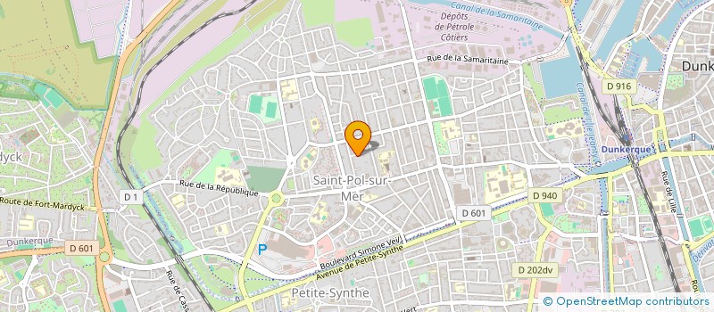 localisation de l'entreprise AGENCE DIAGNOSTICS FLANDRE INTERIEURE à DUNKERQUE