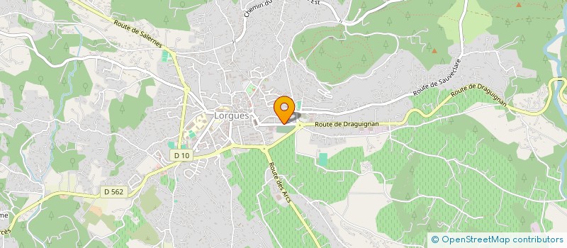 localisation de l'entreprise AGENCE DIAGNOSTICS IMMOBILIERS PACA  LORGUES