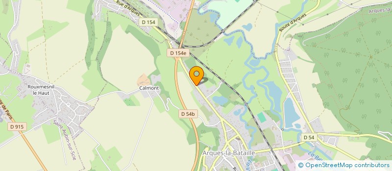 localisation de l'entreprise AGENCE DIAGNOSTICS NORMANDE  ARQUES-LA-BATAILLE