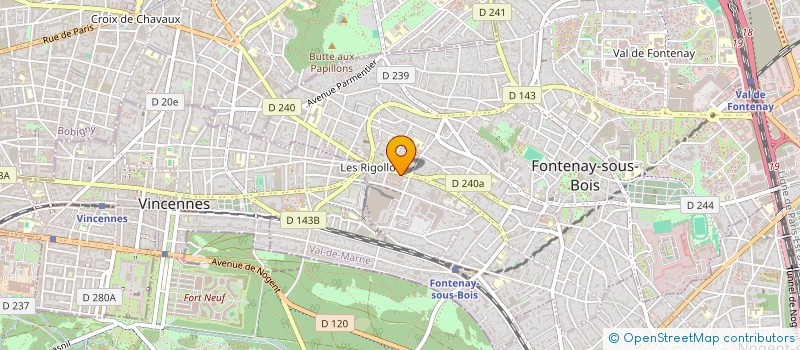 localisation de l'entreprise AGENCE DIDEROT à FONTENAY-SOUS-BOIS