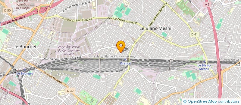 localisation de l'entreprise AGENCE DJELASSI FARIA  DRANCY