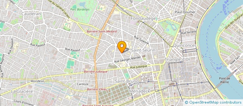 localisation de l'entreprise AGENCE DOCUMENT EDITION TOURISTIQUE à BORDEAUX