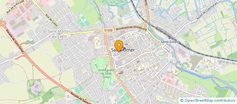 localisation de l'entreprise AGENCE DU BACHELIN à SAINT-OMER