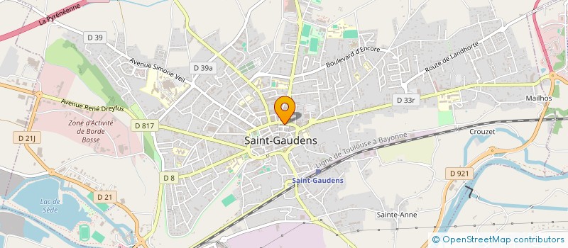 localisation de l'entreprise AGENCE DU CAGIRE - PICOT & CIE à SAINT-GAUDENS
