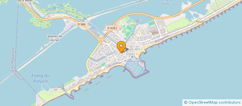 localisation de l'entreprise AGENCE DU CASINO IMMOBILIER à PALAVAS-LES-FLOTS