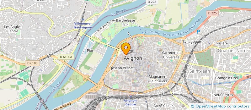 localisation de l'entreprise AGENCE DU CASTEL  AVIGNON
