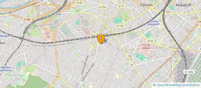 localisation de l'entreprise AGENCE DU CENTRE à CLAMART