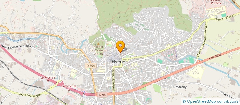 localisation de l'entreprise AGENCE DU CHERCHE MIDI à HYERES