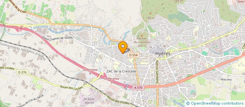 localisation de l'entreprise AGENCE DU DESSIN PRO  HYERES