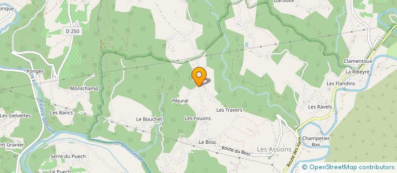 localisation de l'entreprise AGENCE DU DIAGNOSTIC IMMOBILIER à LES ASSIONS