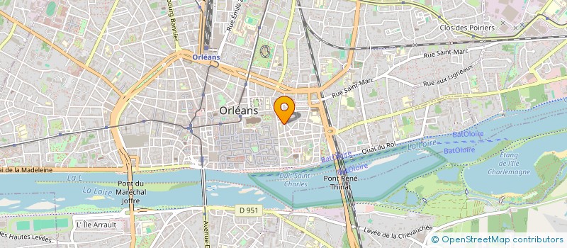 localisation de l'entreprise AGENCE DU DOMAINE à ORLEANS