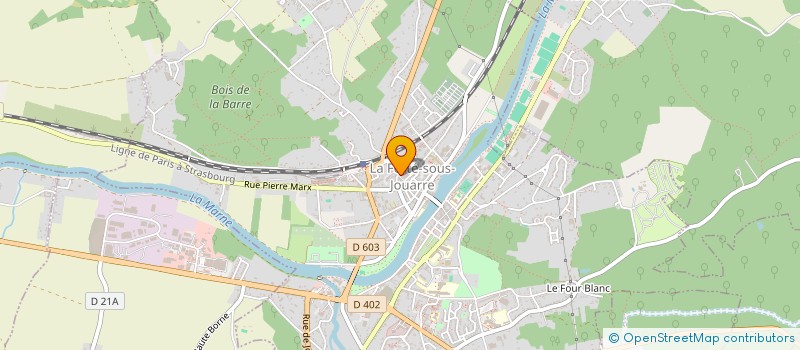localisation de l'entreprise AGENCE DU FORUM IMMOBILIER à LA FERTE-SOUS-JOUARRE