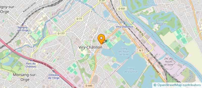 localisation de l'entreprise AGENCE DU GOLF DE VIRY à VIRY-CHATILLON