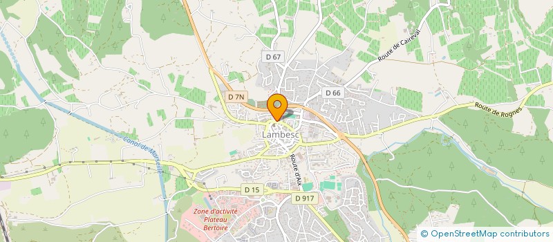 localisation de l'entreprise AGENCE DU LAVOIR à LAMBESC