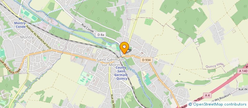 localisation de l'entreprise AGENCE DU MORIN à COUILLY-PONT-AUX-DAMES